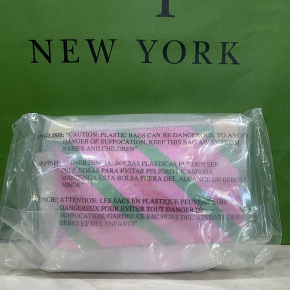 Kate Spade Bubblegum Coin Purse Wallet Bag Charm Card Holder - Picture 3 of 11